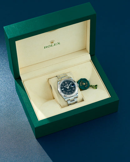 Rolex Datejust II Grey Roman 116334 2016
