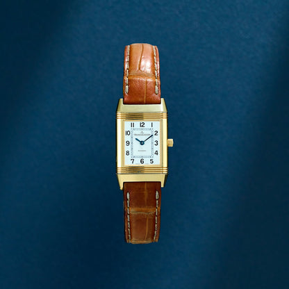 Jaeger Le Coultre Reverso Classic Yellow Gold White Dial 260.1.47