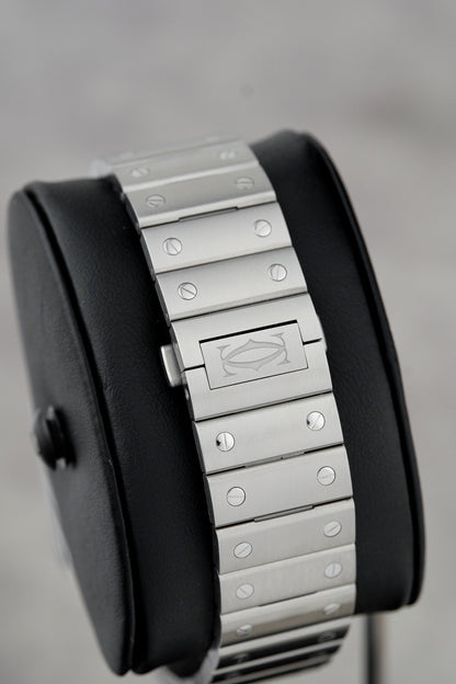 Cartier Santos De Cartier Blue Dial