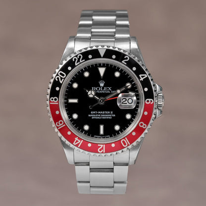 Rolex GMT Master II 40 Coke 40mm 1991